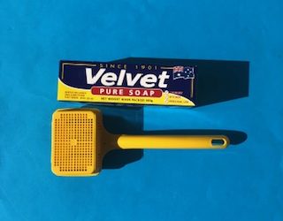 Velvet Soap is part of our range.